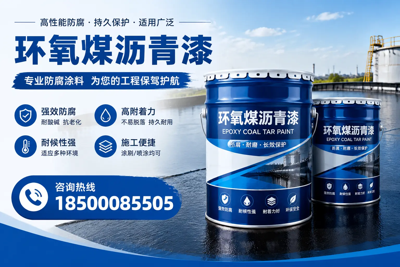环氧煤沥青漆与其他漆类的比较,扬州用户的选择依据