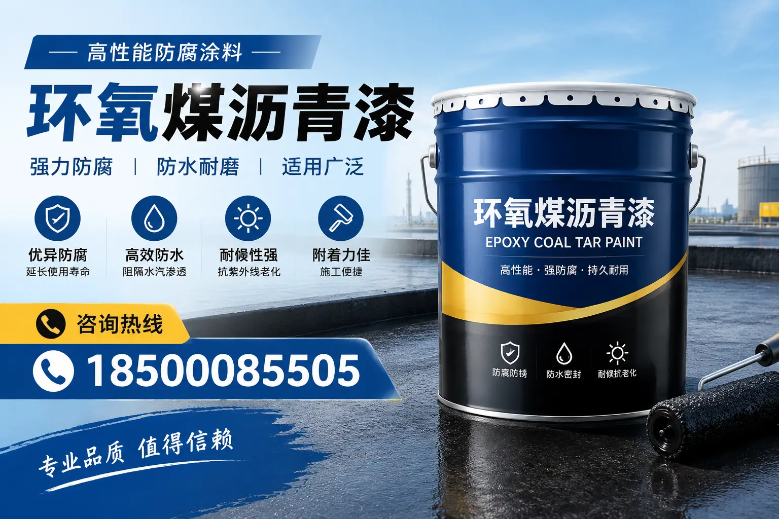 环氧煤沥青漆的主要成分与功能,扬州用户深度了解